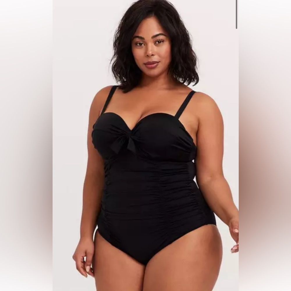 Torrid Black Women's One Piece Swimsuit